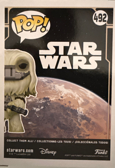 Ian Whyte as Moroff "Star Wars" signed Funko POP #492