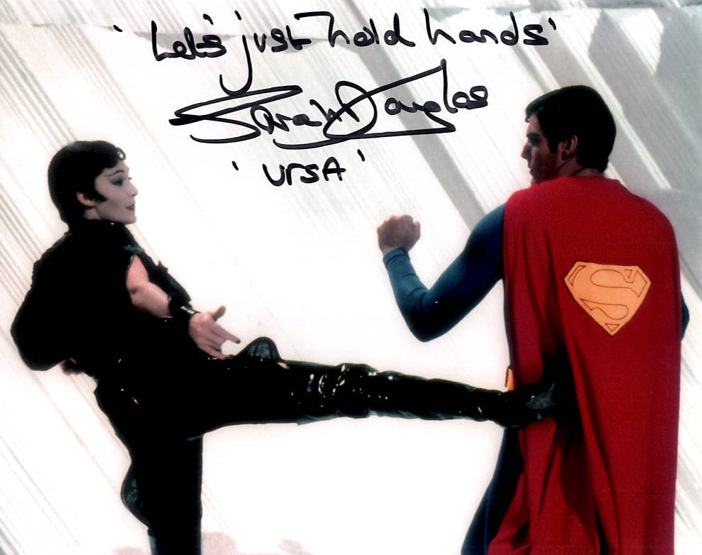 Sarah Douglas "SUPERMAN II" signed 8x10 photo