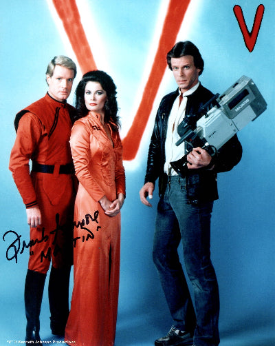 Frank Ashmore "V" signed 8x10 photo