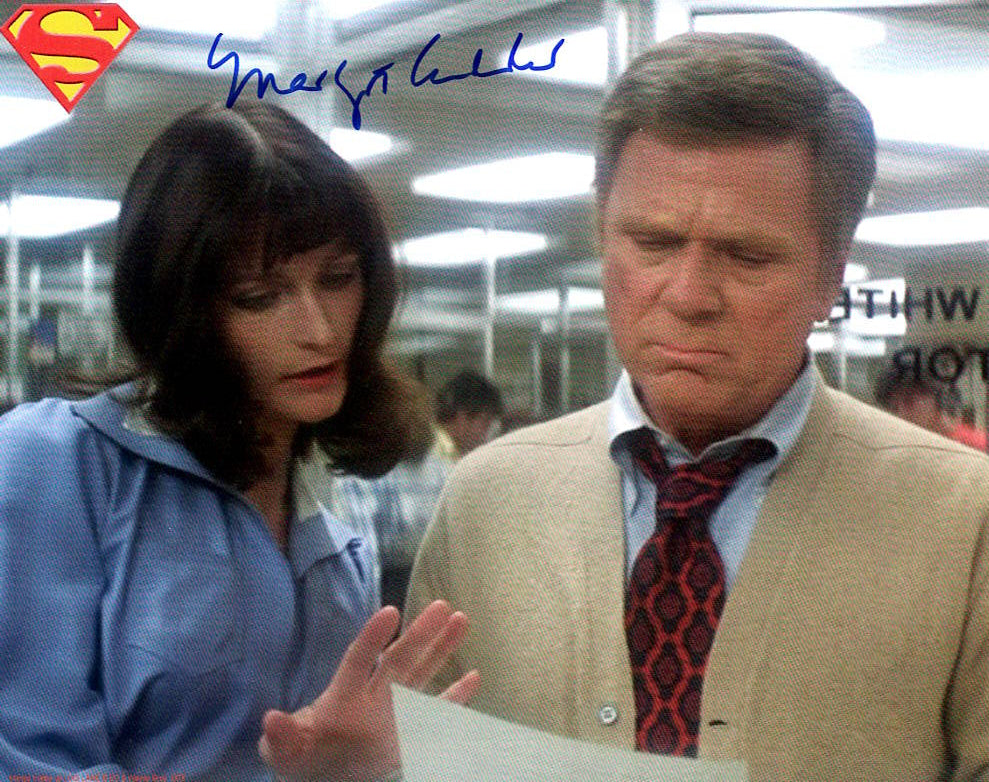 Margot Kidder "SUPERMAN The Movie" signed 8x10 photo
