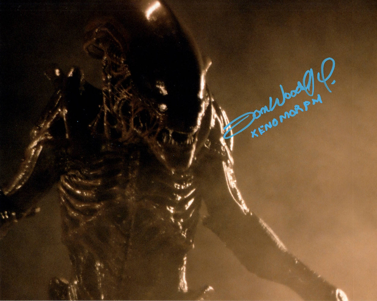Tom Woodruff Jr. "Alien 3" signed 8x10 photo