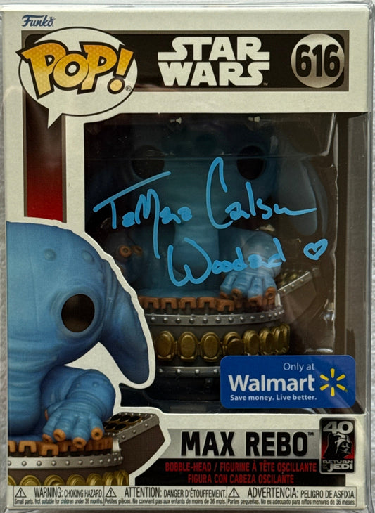 TaMara Carlson Woodard "Star Wars Max Rebo" signed Funko POP