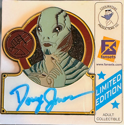 Doug Jones "Hellboy" Abe Sapien Limited Edition signed pin