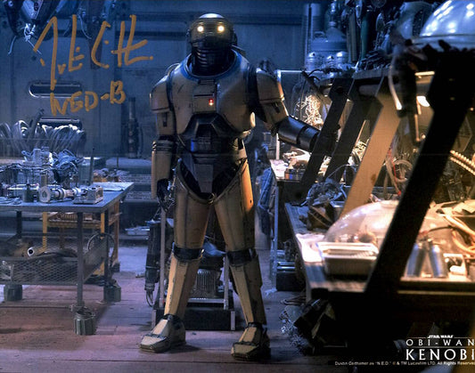 Dustin Ceithamer "Star Wars Obi-Wan Kenobi" signed 8x10 photo