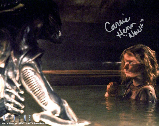 Carrie Henn "ALIENS" signed 8x10 photo