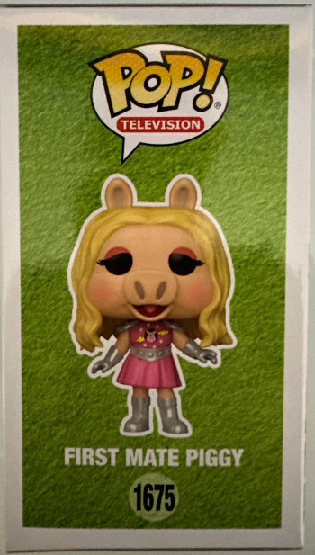 Bonnie Erickson Miss Piggy designer "The Muppets" signed Funko POP First Mate Piggy #1675