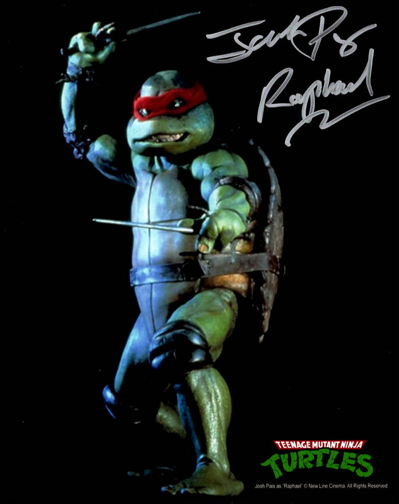 Josh Pais "Teenage Mutant Ninja Turtles" signed 8x10 photo