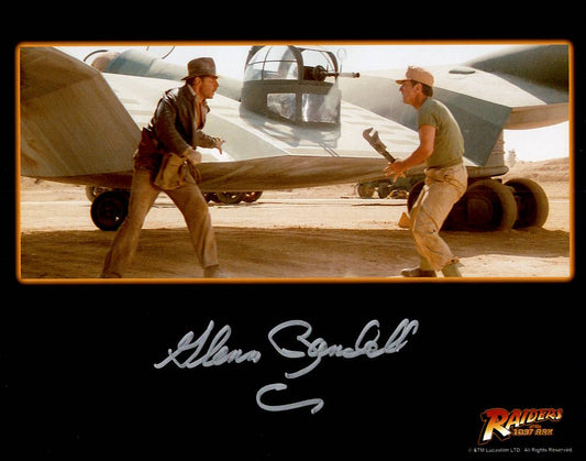 Glenn Randall Jr. "Raider of the Last Ark" signed 8x10 photo