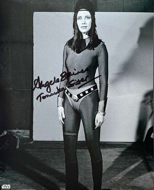 Angela Staines "Star Wars A New Hope" signed 8x10 photo
