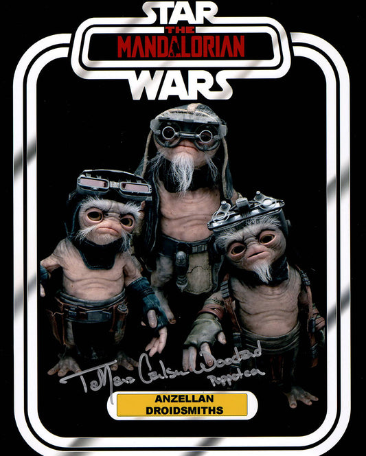 Tamara Carlson Woodard "Star Wars The Mandalorian" signed 8x10 photo