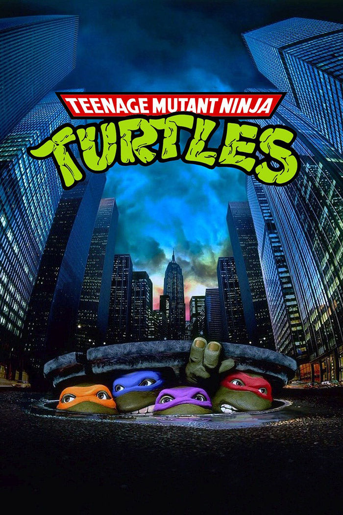 5 actor's autographs "35th Anniversary Teenage Mutant Ninja Turtles" signed 11x17 poster