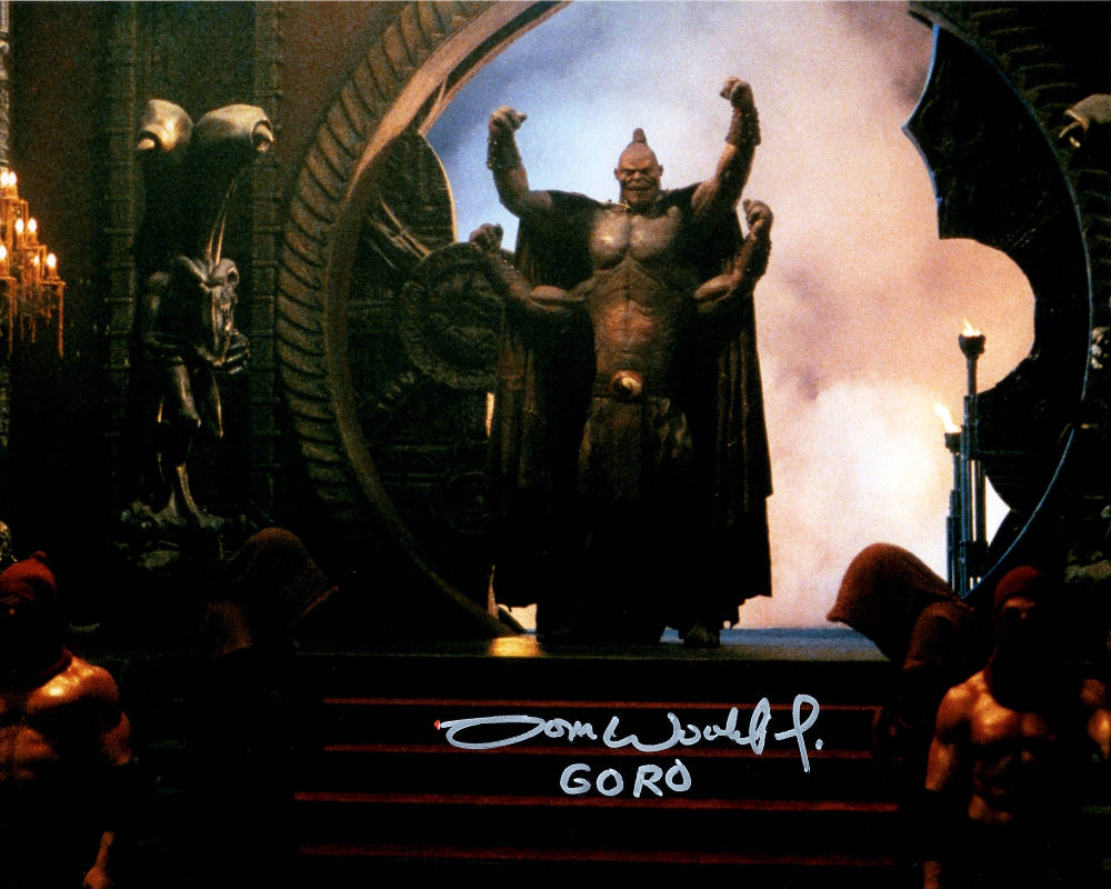 Tom Woodruff Jr. "Mortal Kombat" signed 8x10 photo